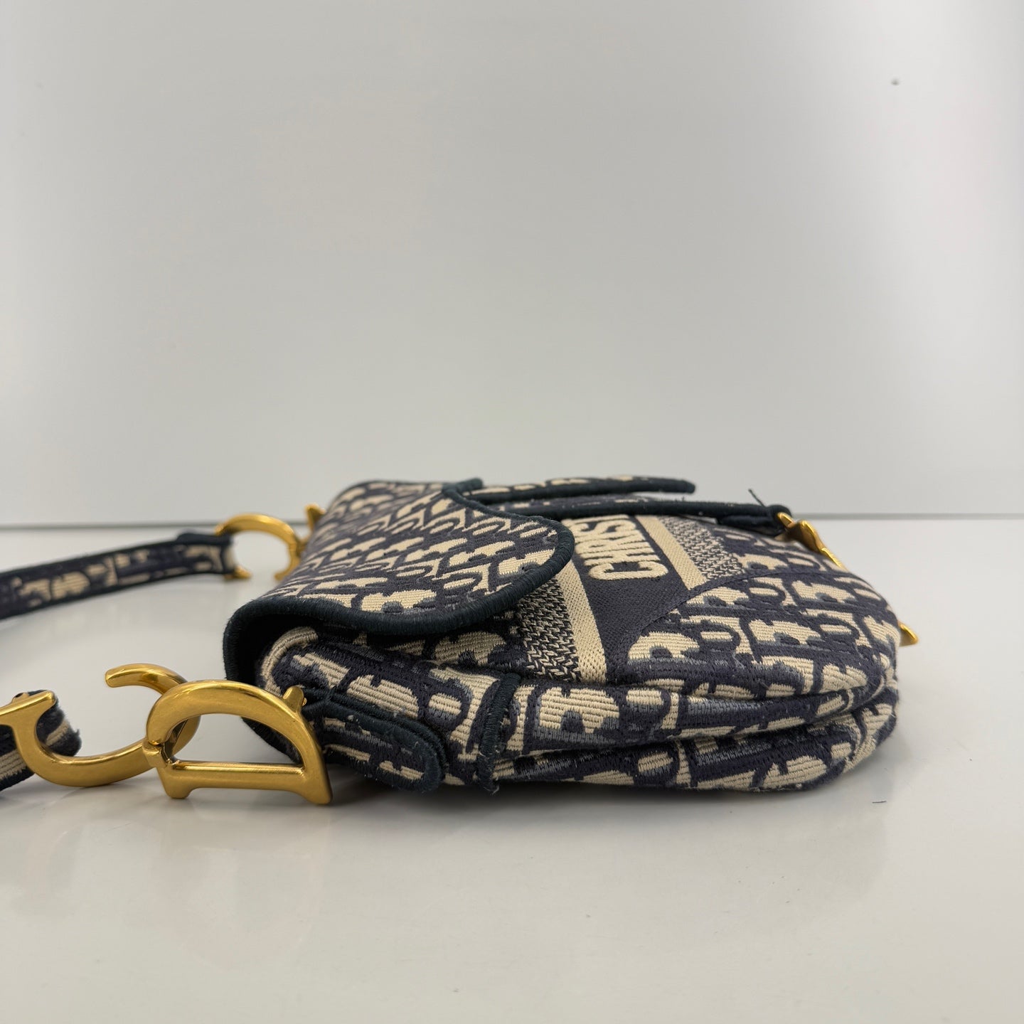Dior - Saddle - Cloth - Blue - (medium)