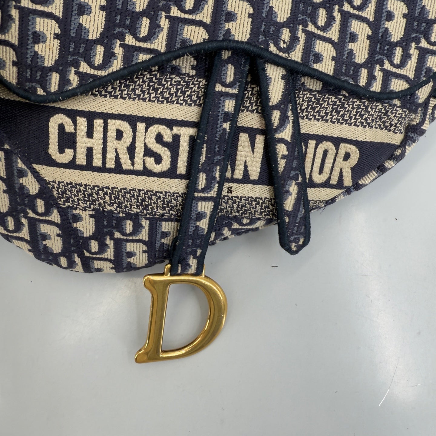 Dior - Saddle - Cloth - Blue - (medium)