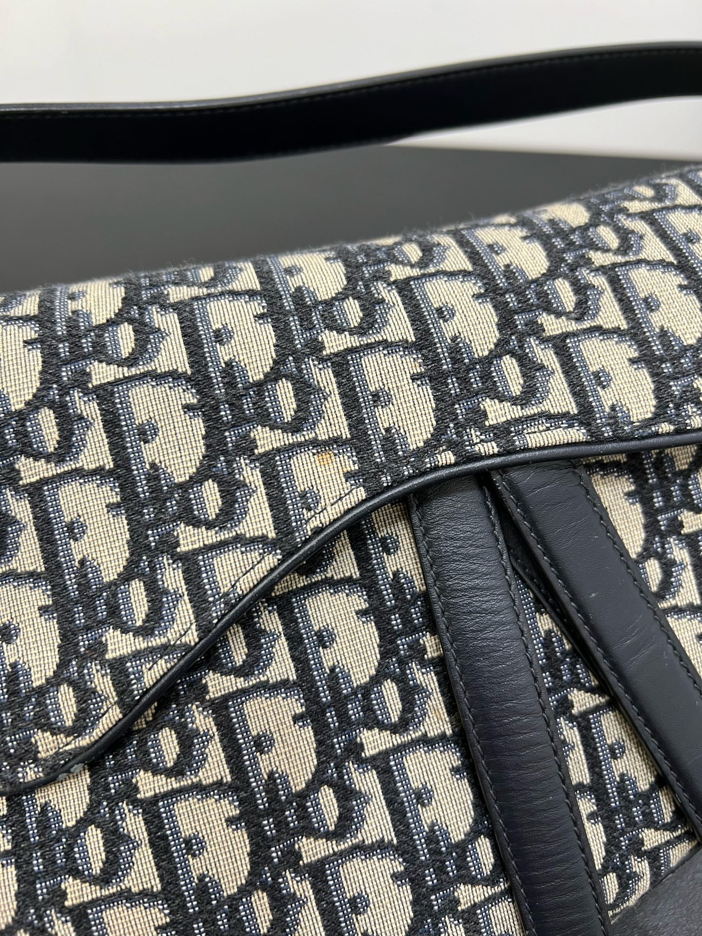 Dior - Saddle - Cloth - Blue - (medium)