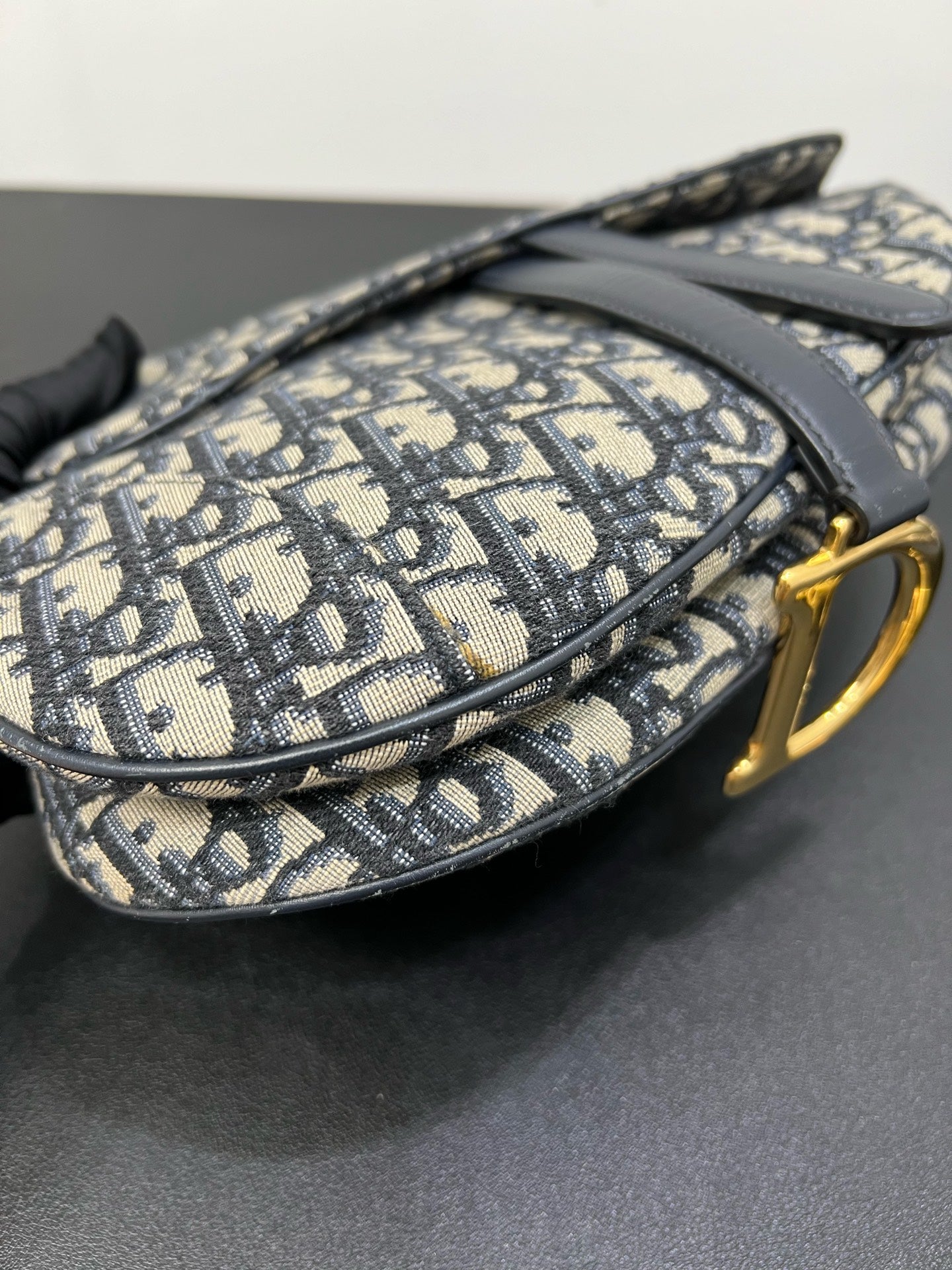 Dior - Saddle - Cloth - Blue - (medium)