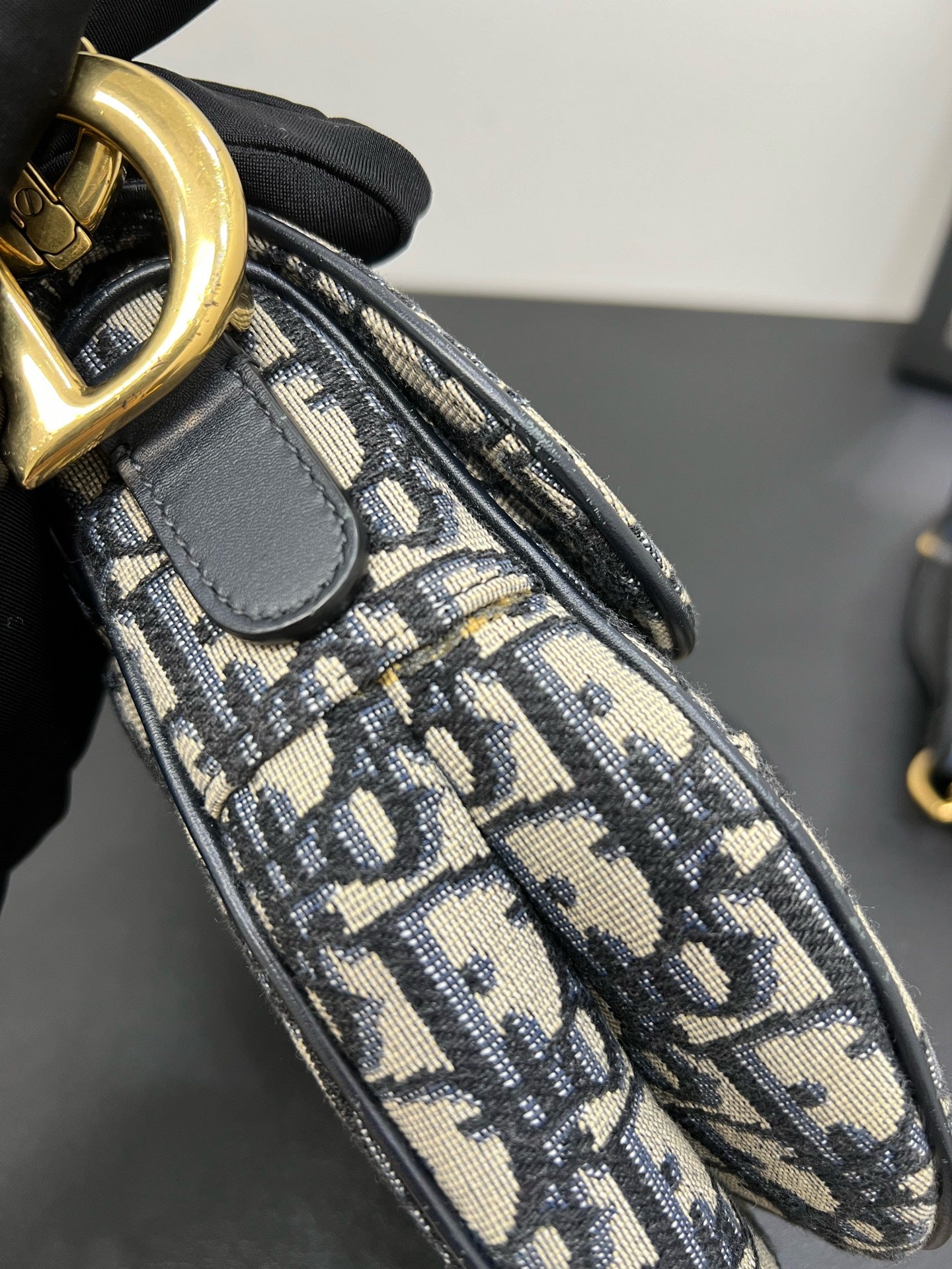 Dior - Saddle - Cloth - Blue - (medium)