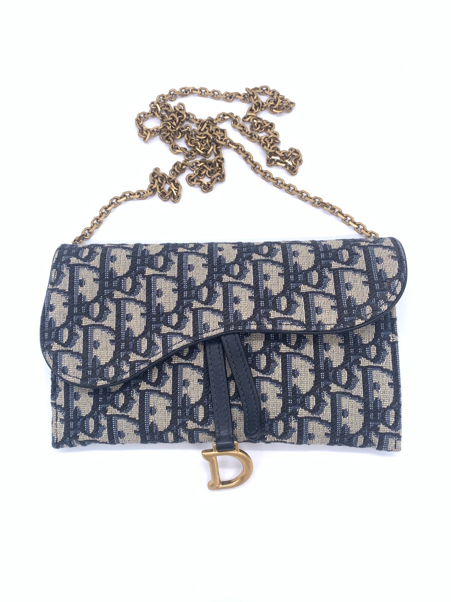 Dior - Saddle - Cloth - Blue - (mini)