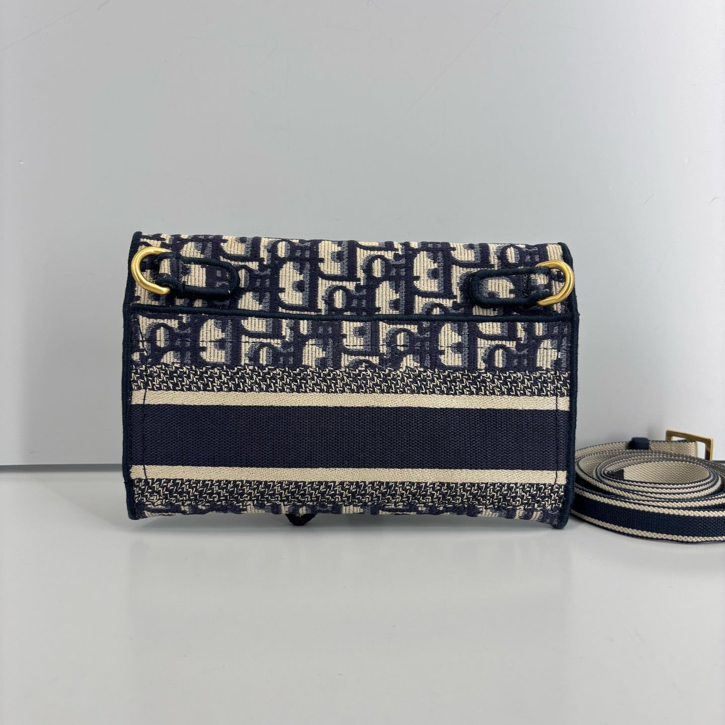 Dior - Saddle - Cloth - Blue - (mini)