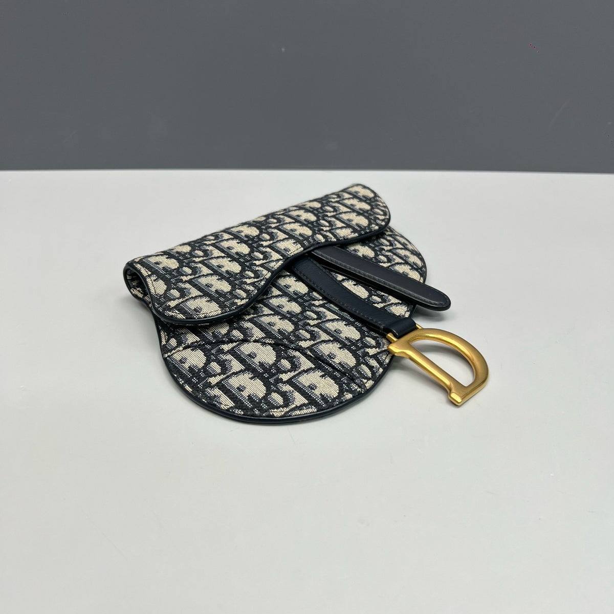 Dior - Saddle - Cloth - Blue - (mini)