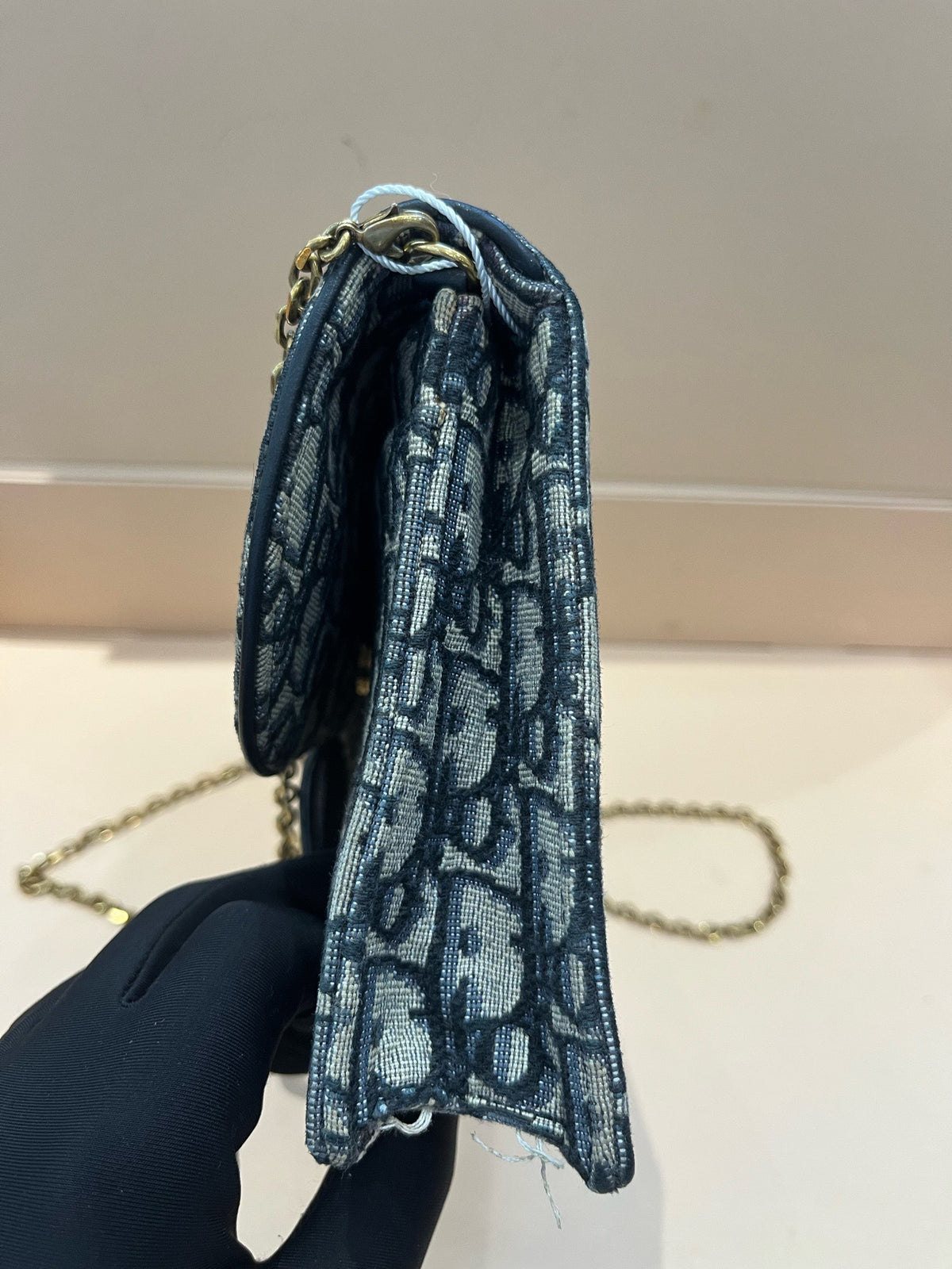 Dior - Saddle - Cloth - Blue - (mini)