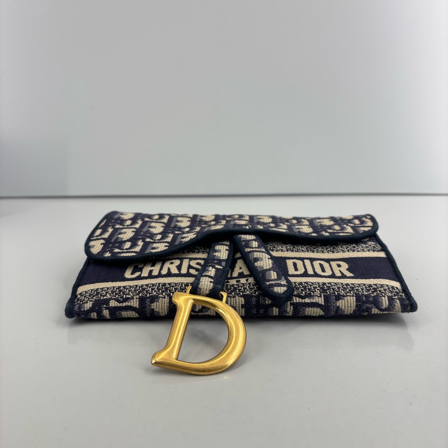 Dior - Saddle - Cloth - Blue - (mini)