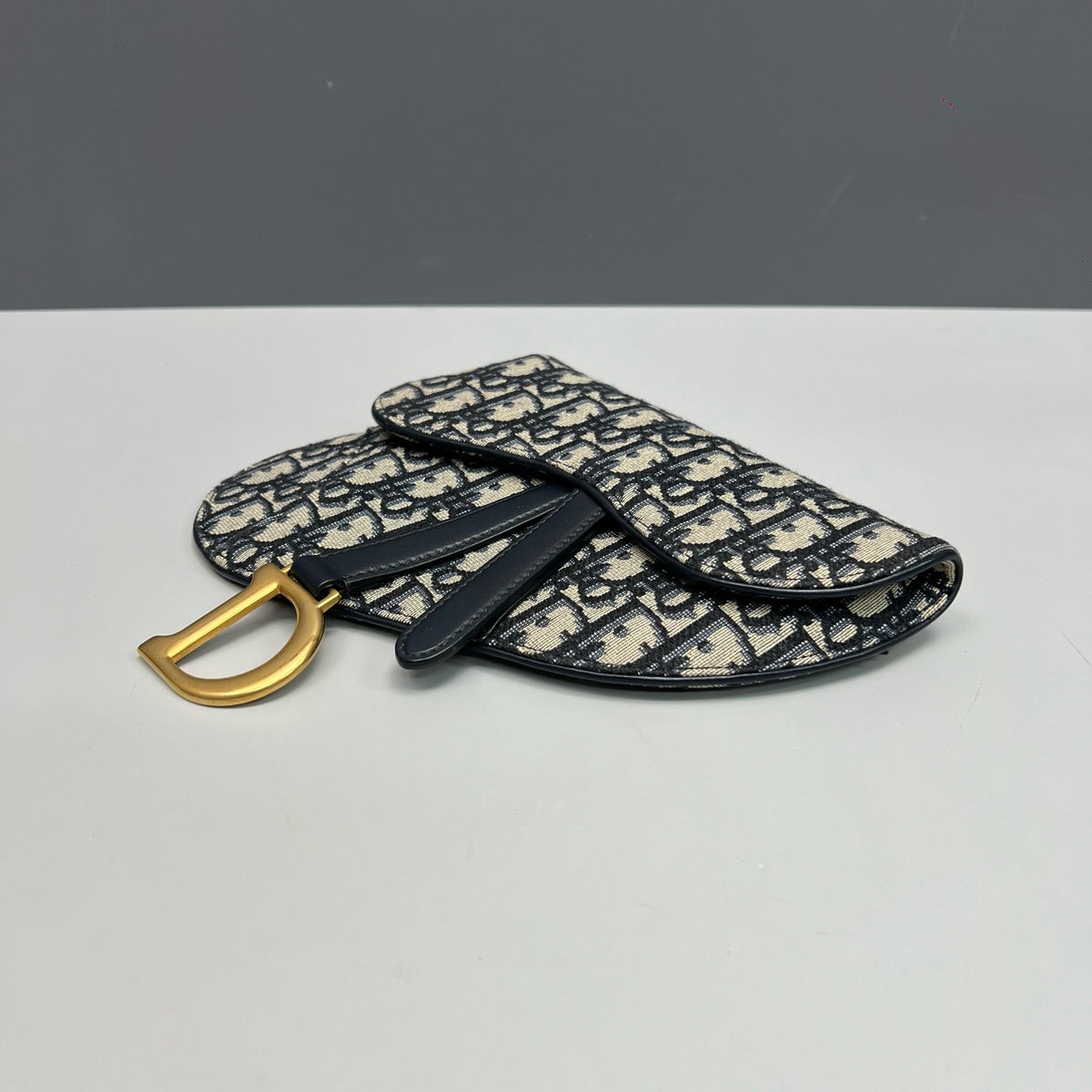 Dior - Saddle - Cloth - Blue - (mini)