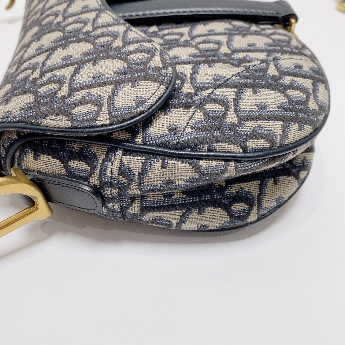 Dior - Saddle - Cloth - Blue - (mini)