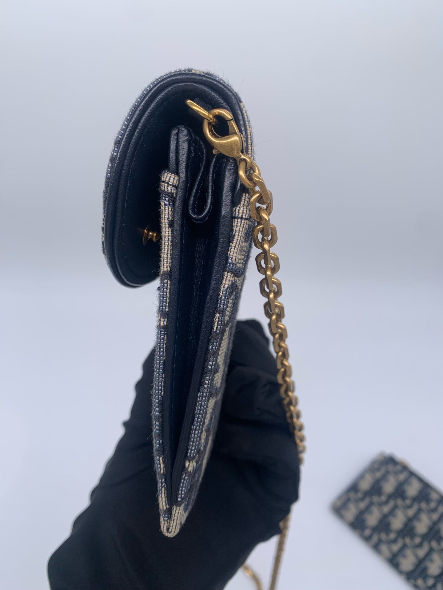 Dior - Saddle - Cloth - Blue - (mini)
