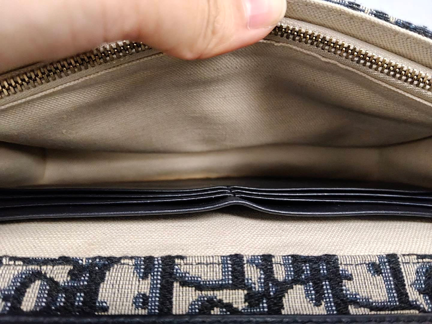 Dior - Saddle - Cloth - Blue - (mini)