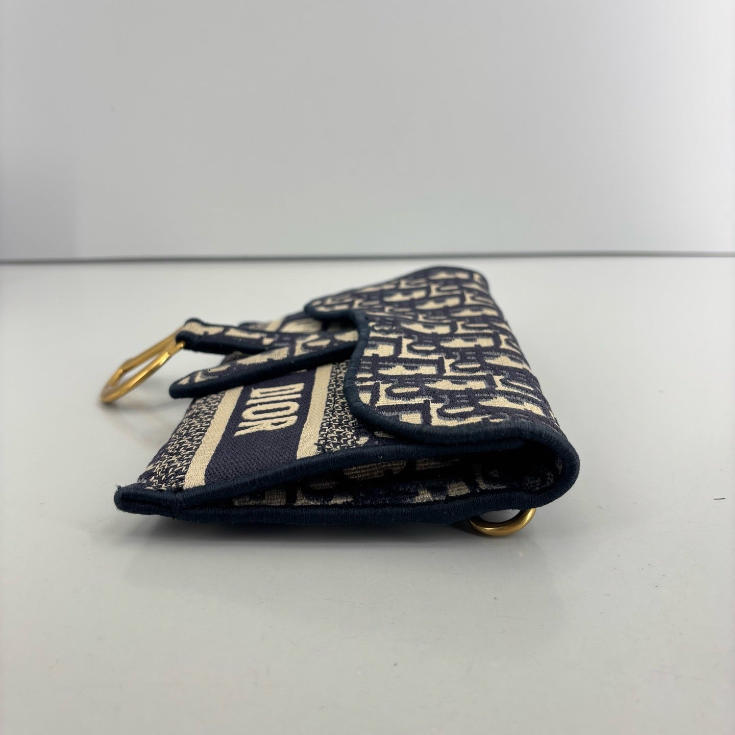 Dior - Saddle - Cloth - Blue - (mini)