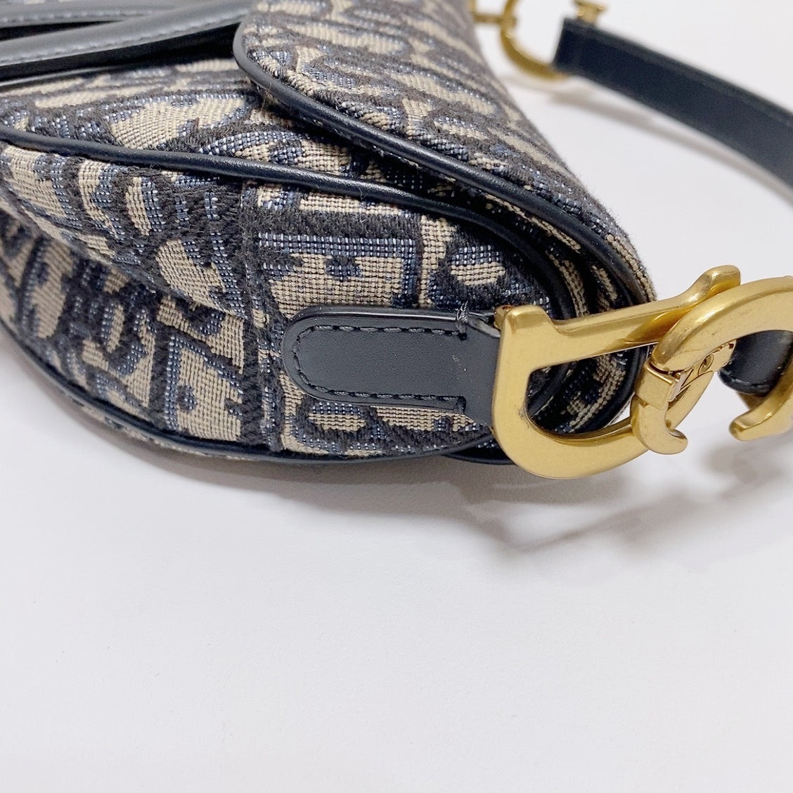 Dior - Saddle - Cloth - Blue - (mini)