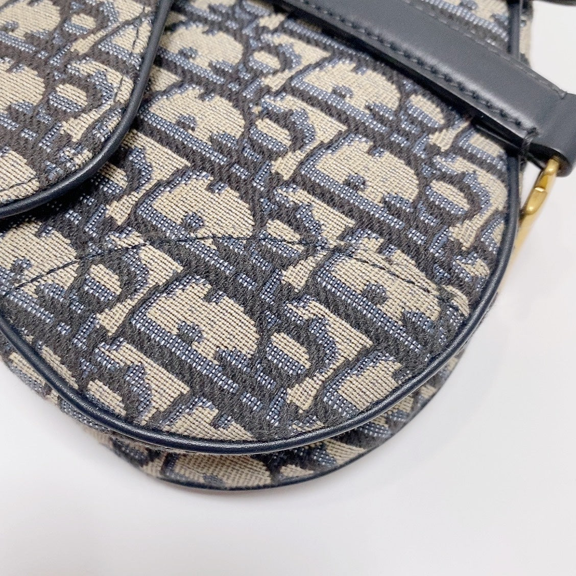 Dior - Saddle - Cloth - Blue - (mini)