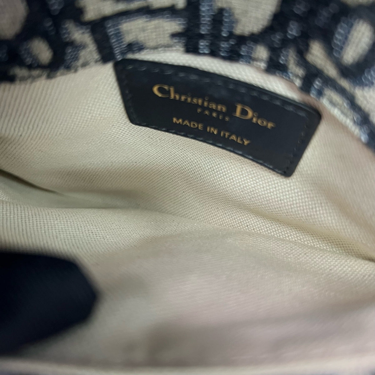 Dior - Saddle - Cloth - Blue - (mini)