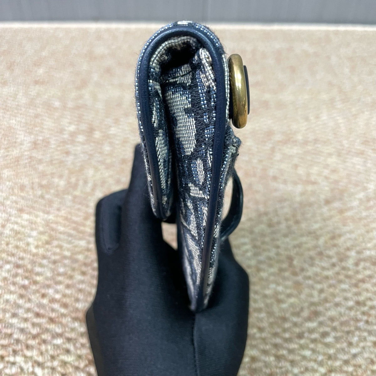 Dior - Saddle - Cloth - Blue - (mini)