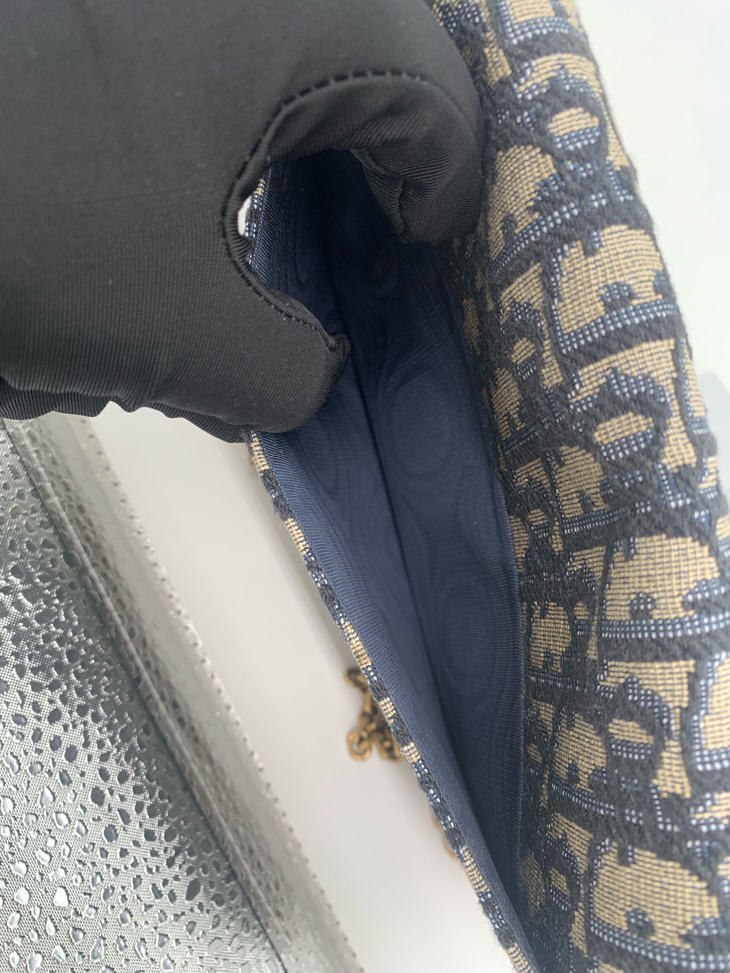 Dior - Saddle - Cloth - Blue - (mini)