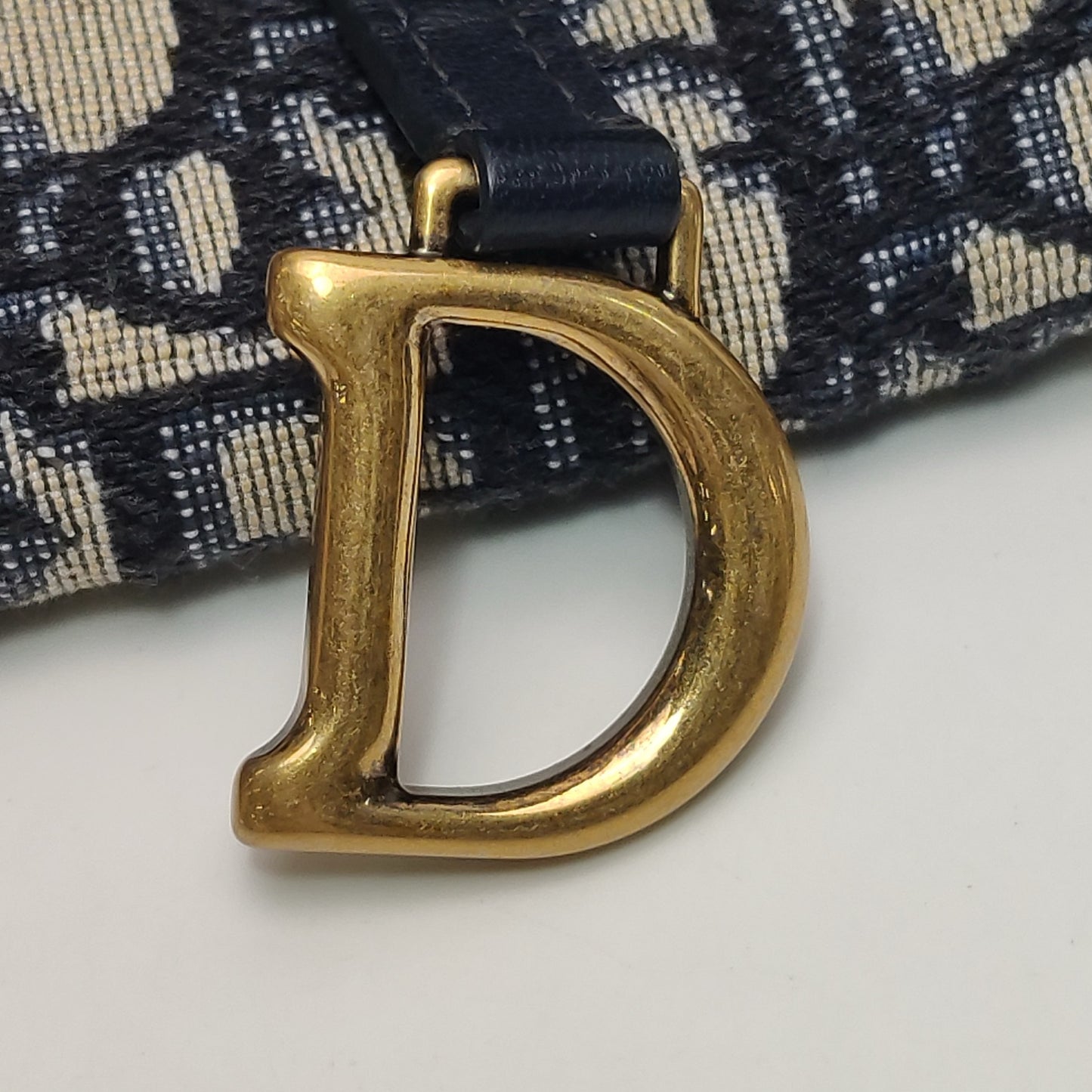 Dior - Saddle - Cloth - Blue - (mini)