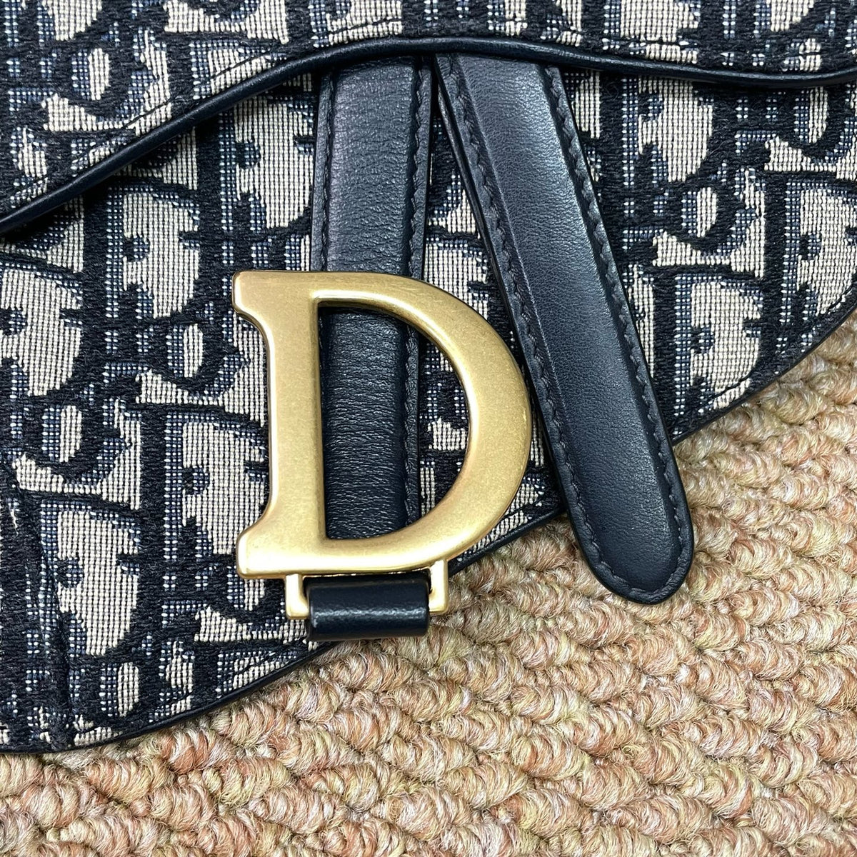 Dior - Saddle - Cloth - Blue - (mini)