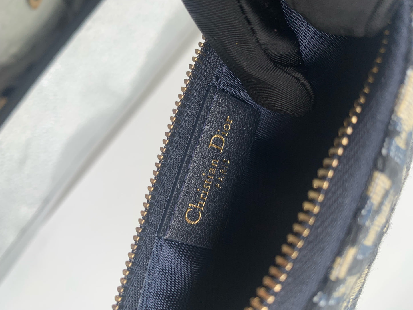 Dior - Saddle - Cloth - Blue - (mini)