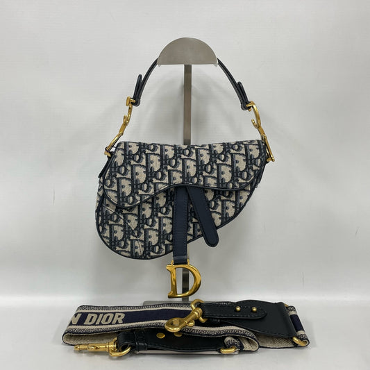 Dior - Saddle - Cloth - Blue - (small)