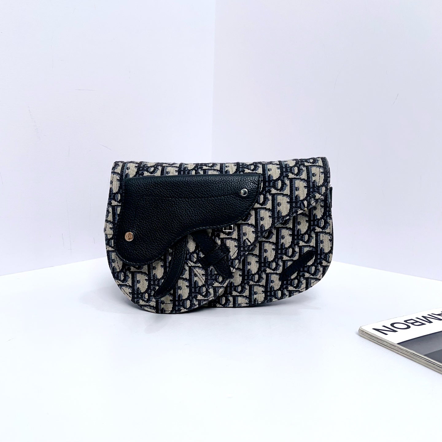 Dior - Saddle - Cloth - Blue - (small)