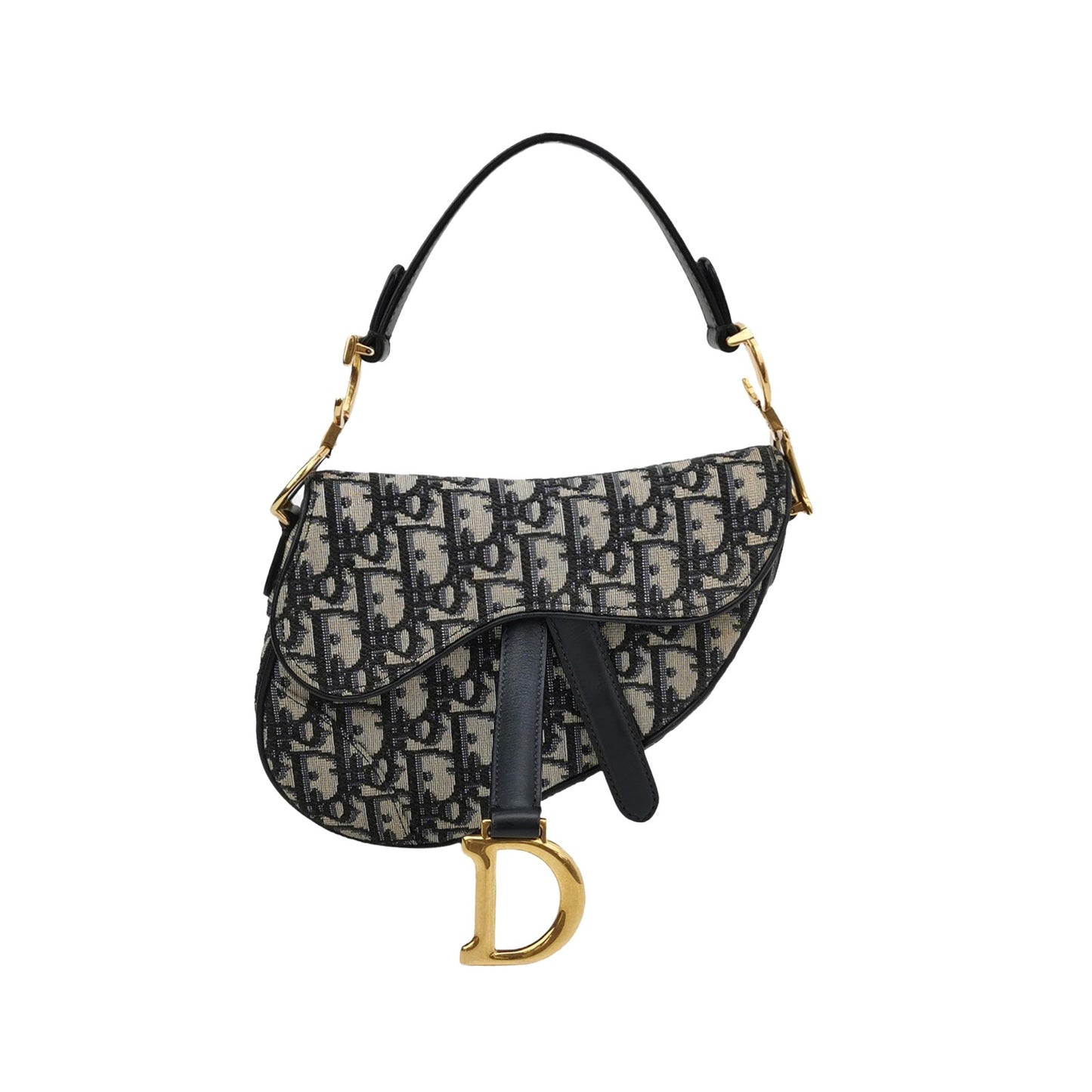 Dior - Saddle - Cloth - Blue - (small)