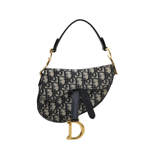 Dior - Saddle - Cloth - Blue - (small)