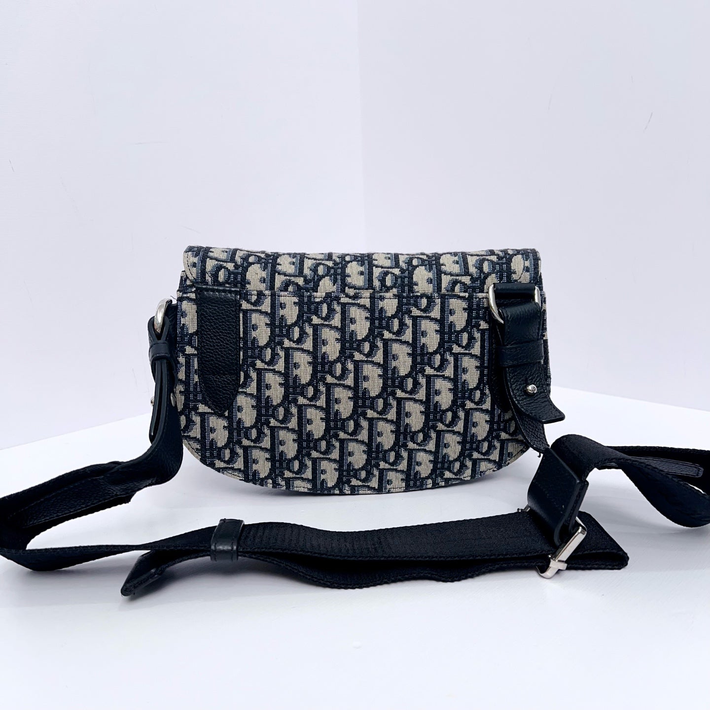 Dior - Saddle - Cloth - Blue - (small)
