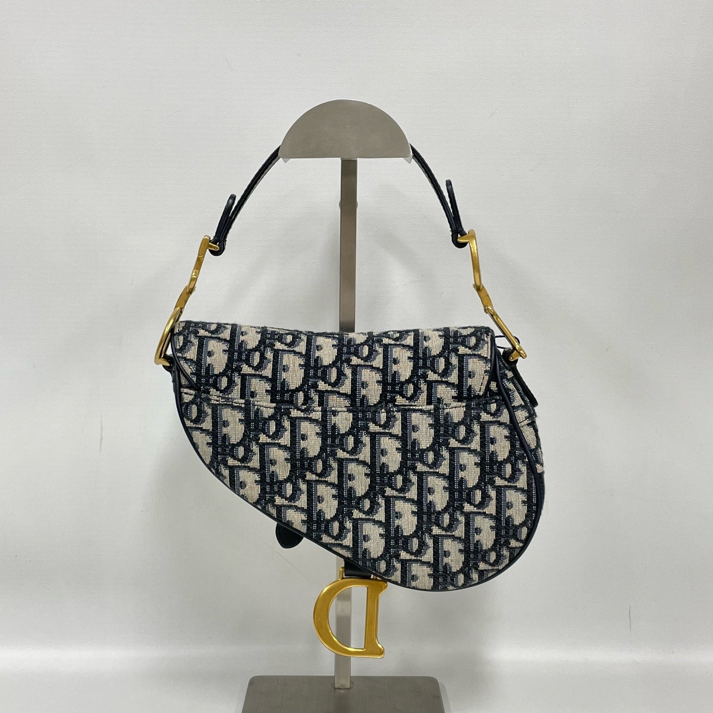Dior - Saddle - Cloth - Blue - (small)