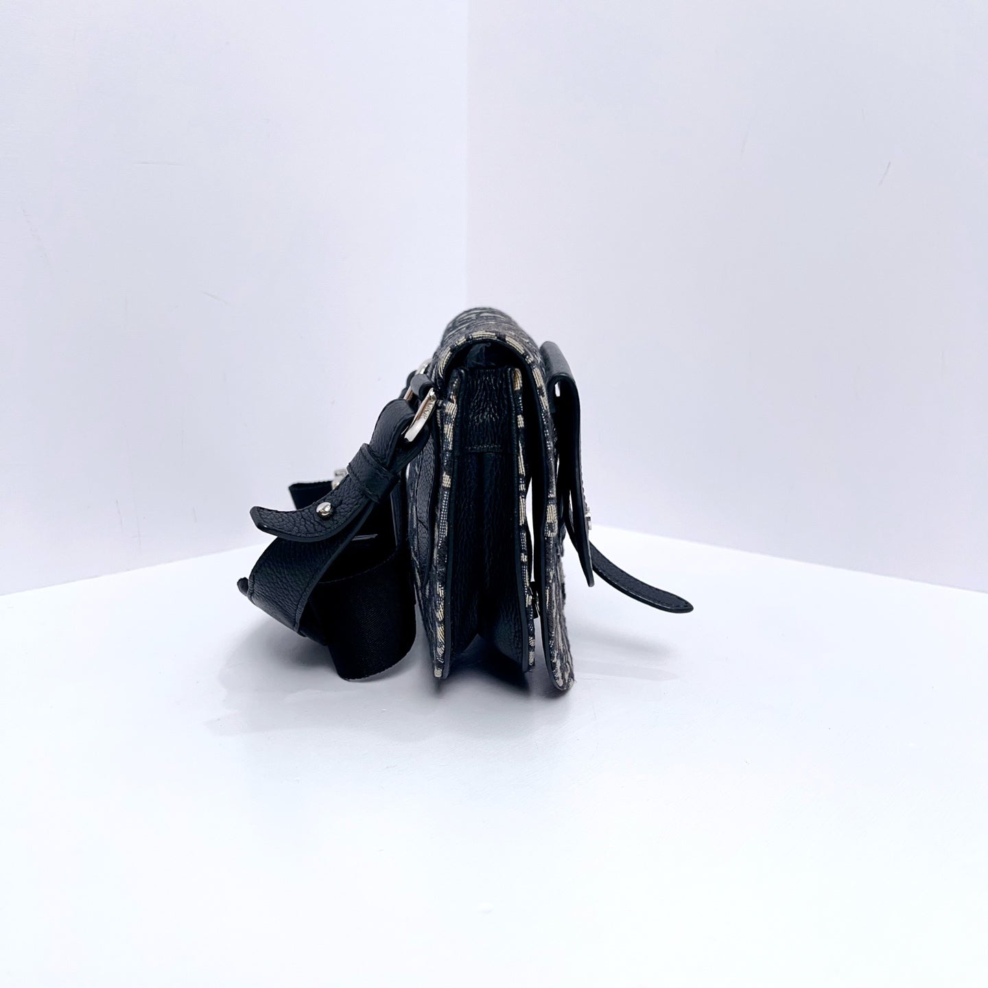 Dior - Saddle - Cloth - Blue - (small)