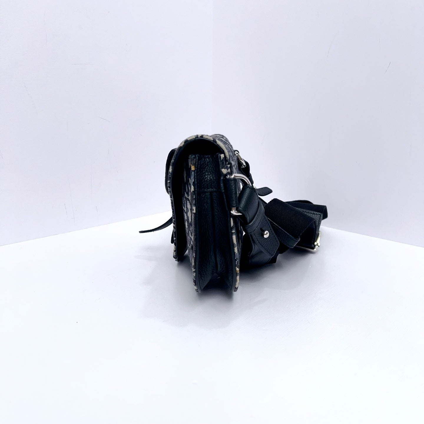 Dior - Saddle - Cloth - Blue - (small)