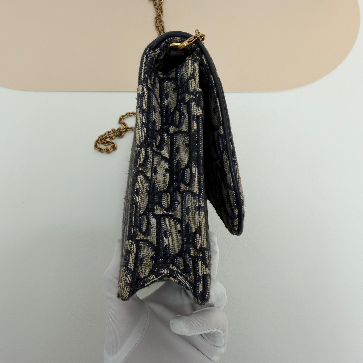 Dior - Saddle - Cloth - Blue - (small)