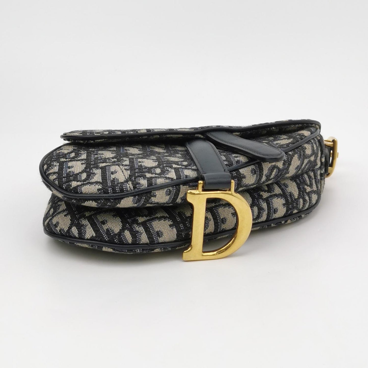 Dior - Saddle - Cloth - Blue - (small)