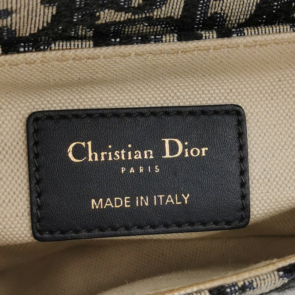 Dior - Saddle - Cloth - Blue - (small)