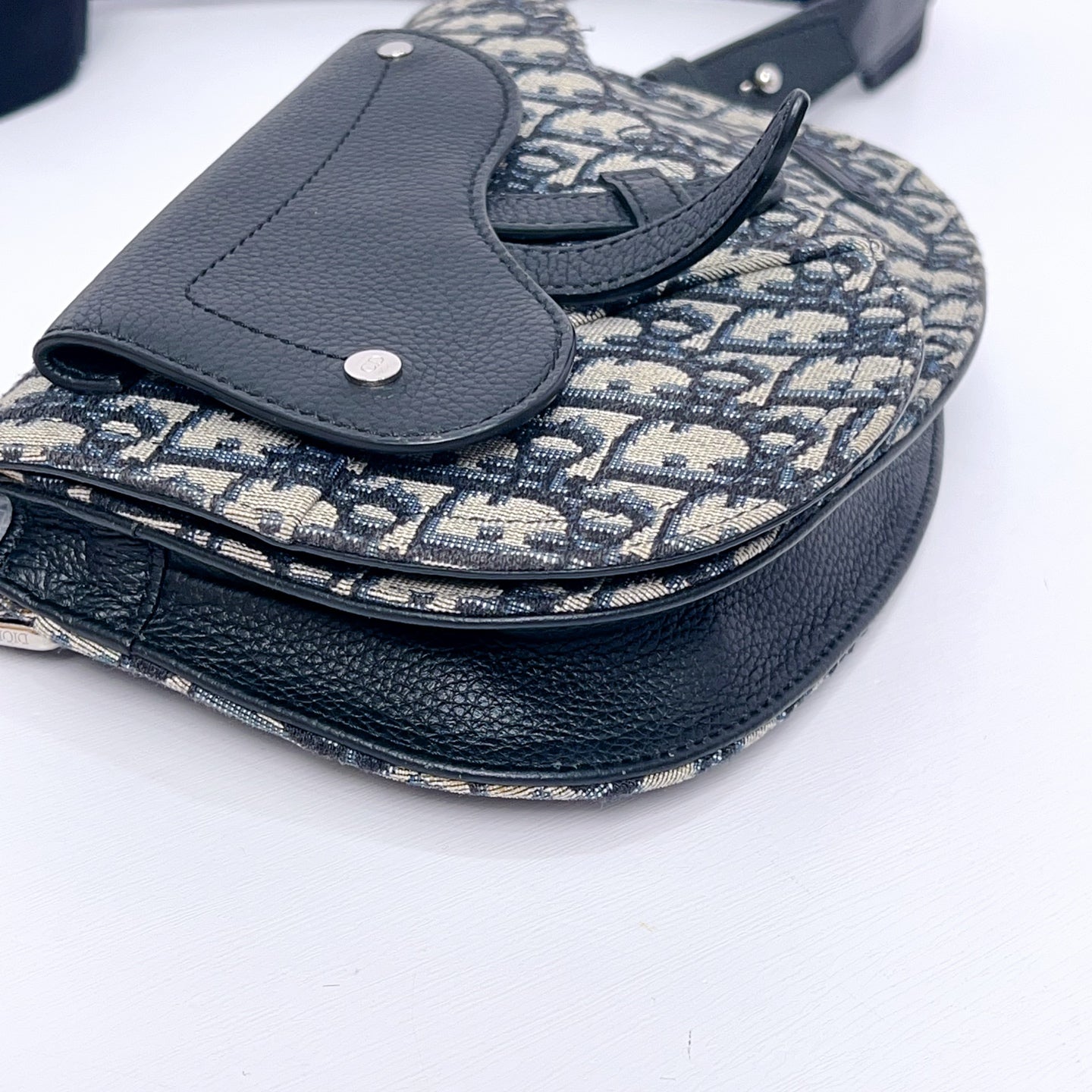 Dior - Saddle - Cloth - Blue - (small)
