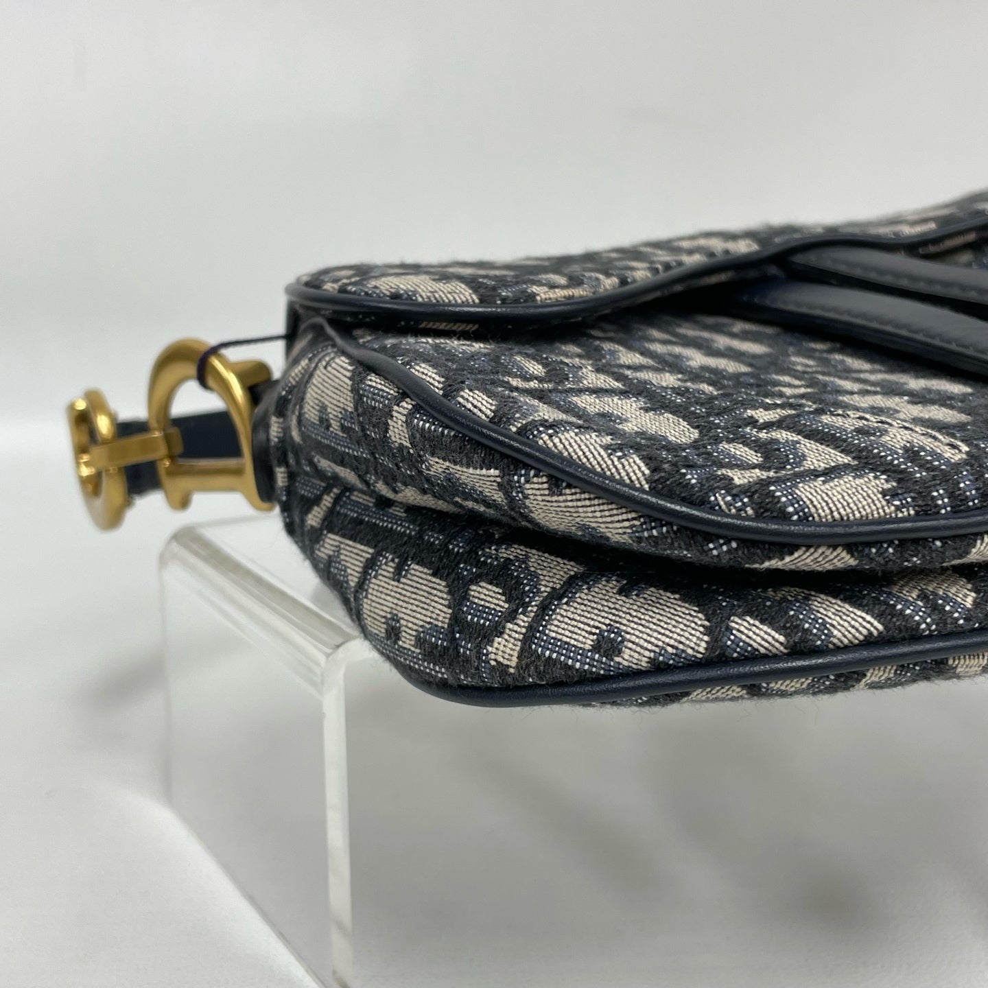 Dior - Saddle - Cloth - Blue - (small)
