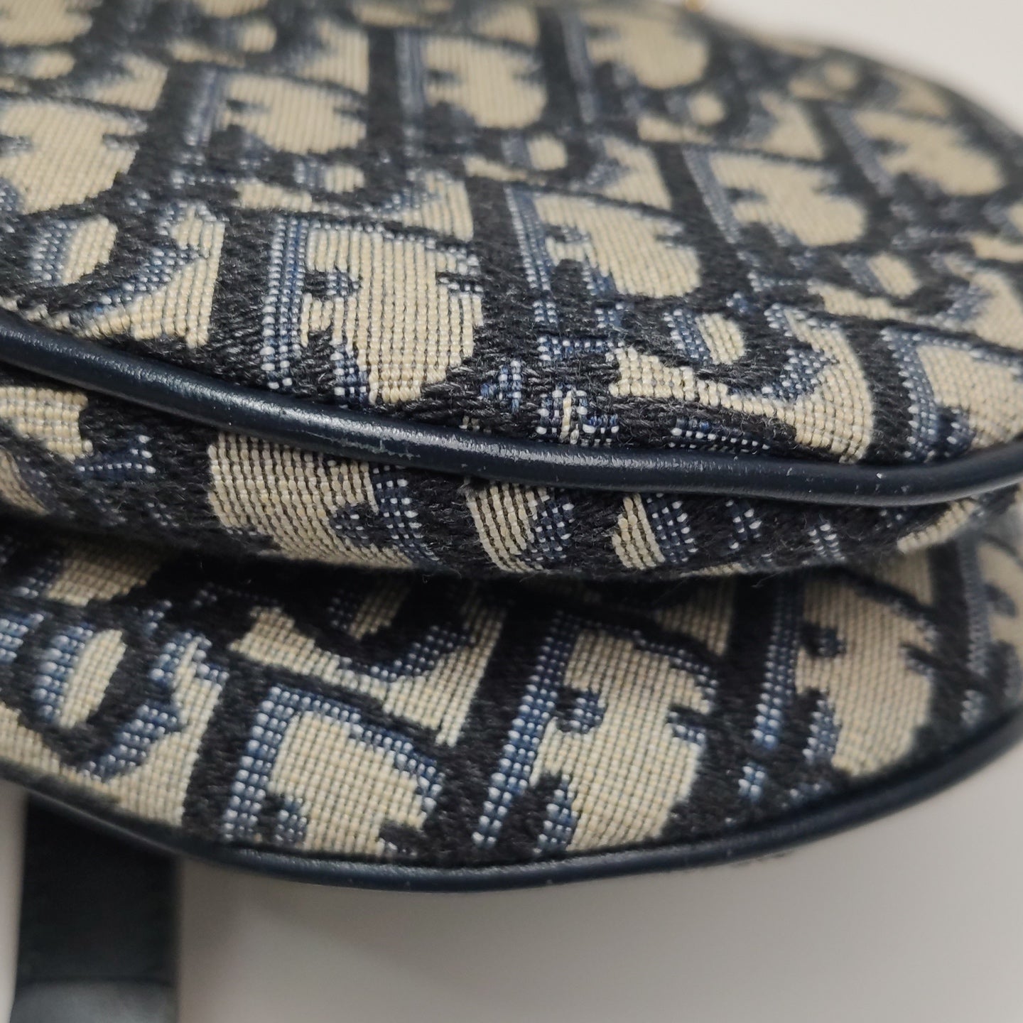Dior - Saddle - Cloth - Blue - (small)