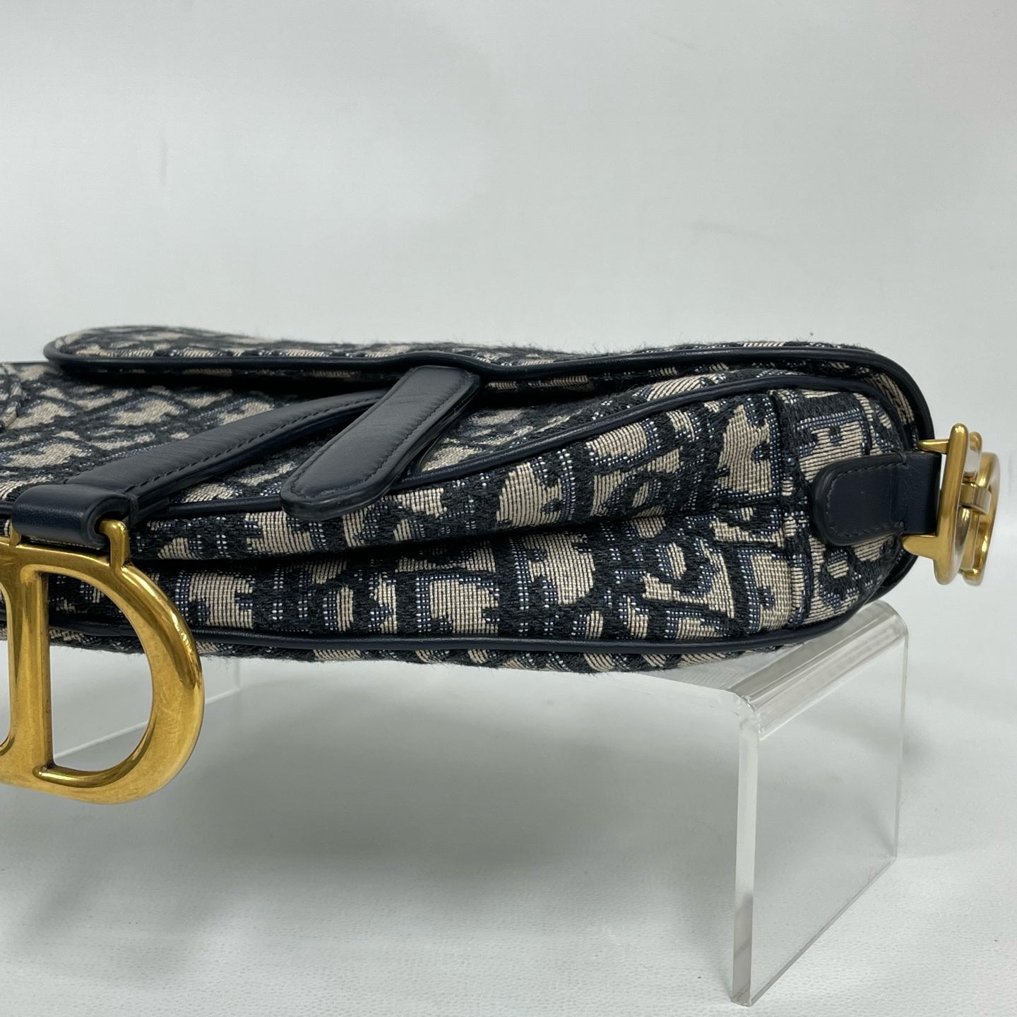 Dior - Saddle - Cloth - Blue - (small)