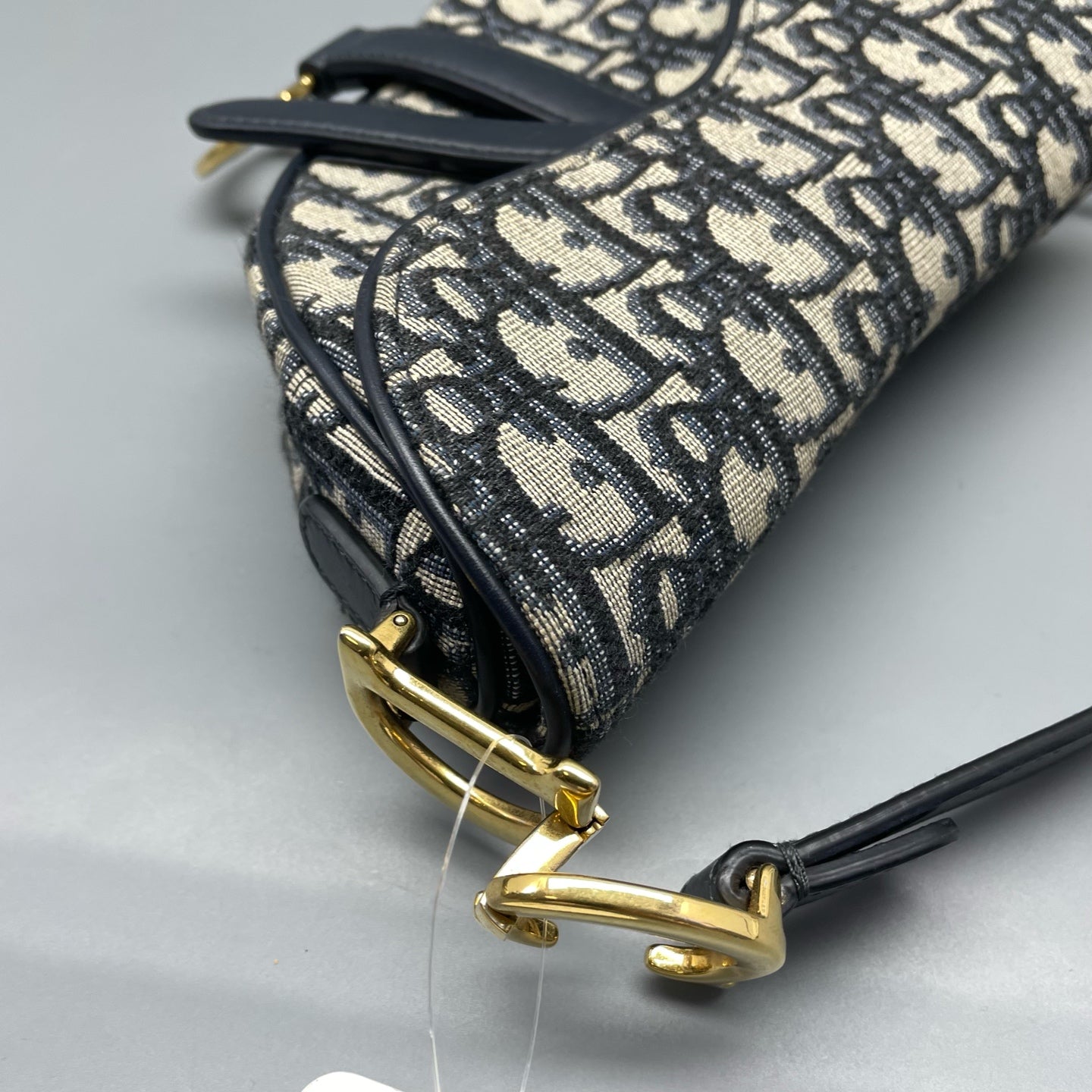 Dior - Saddle - Cloth - Blue - (small)