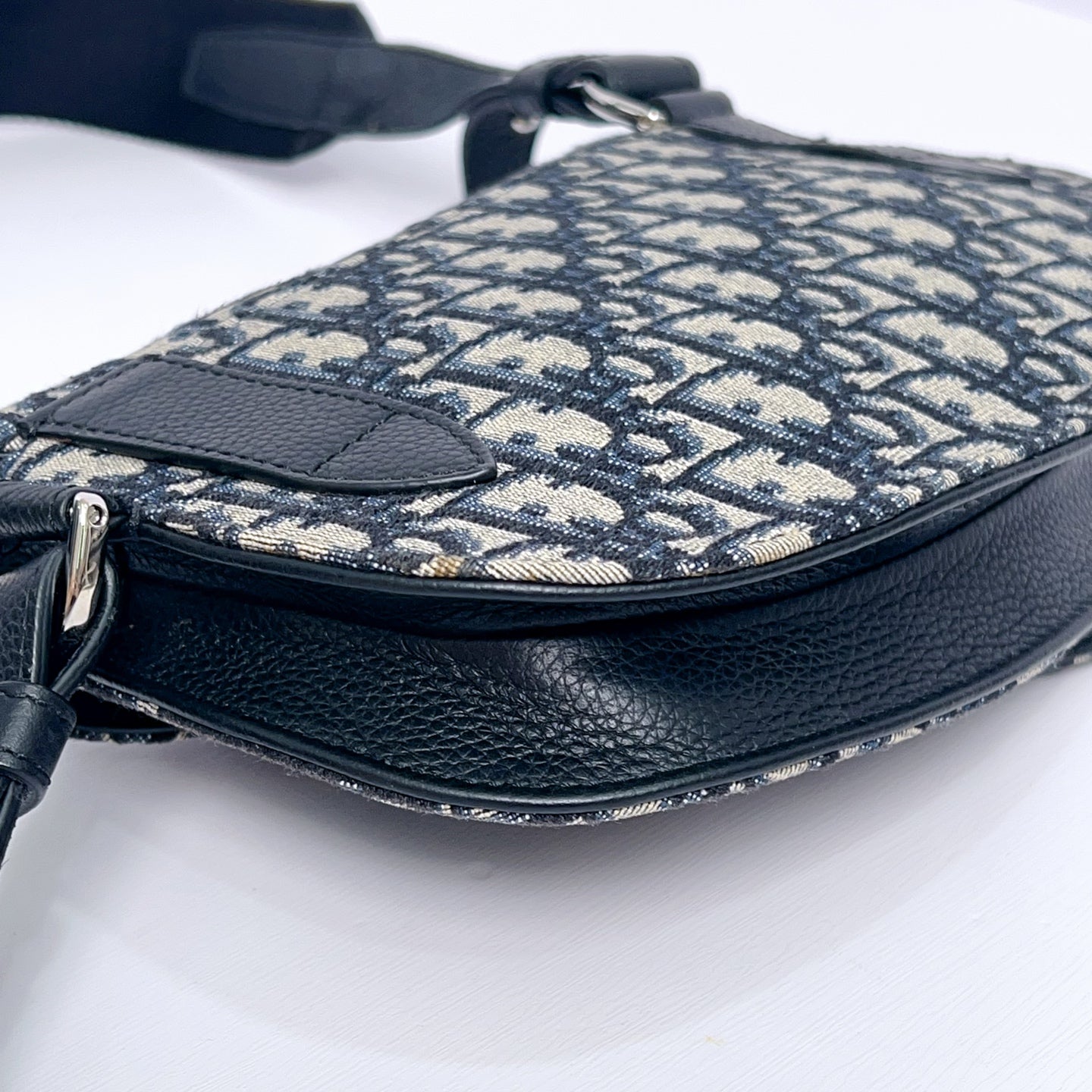 Dior - Saddle - Cloth - Blue - (small)