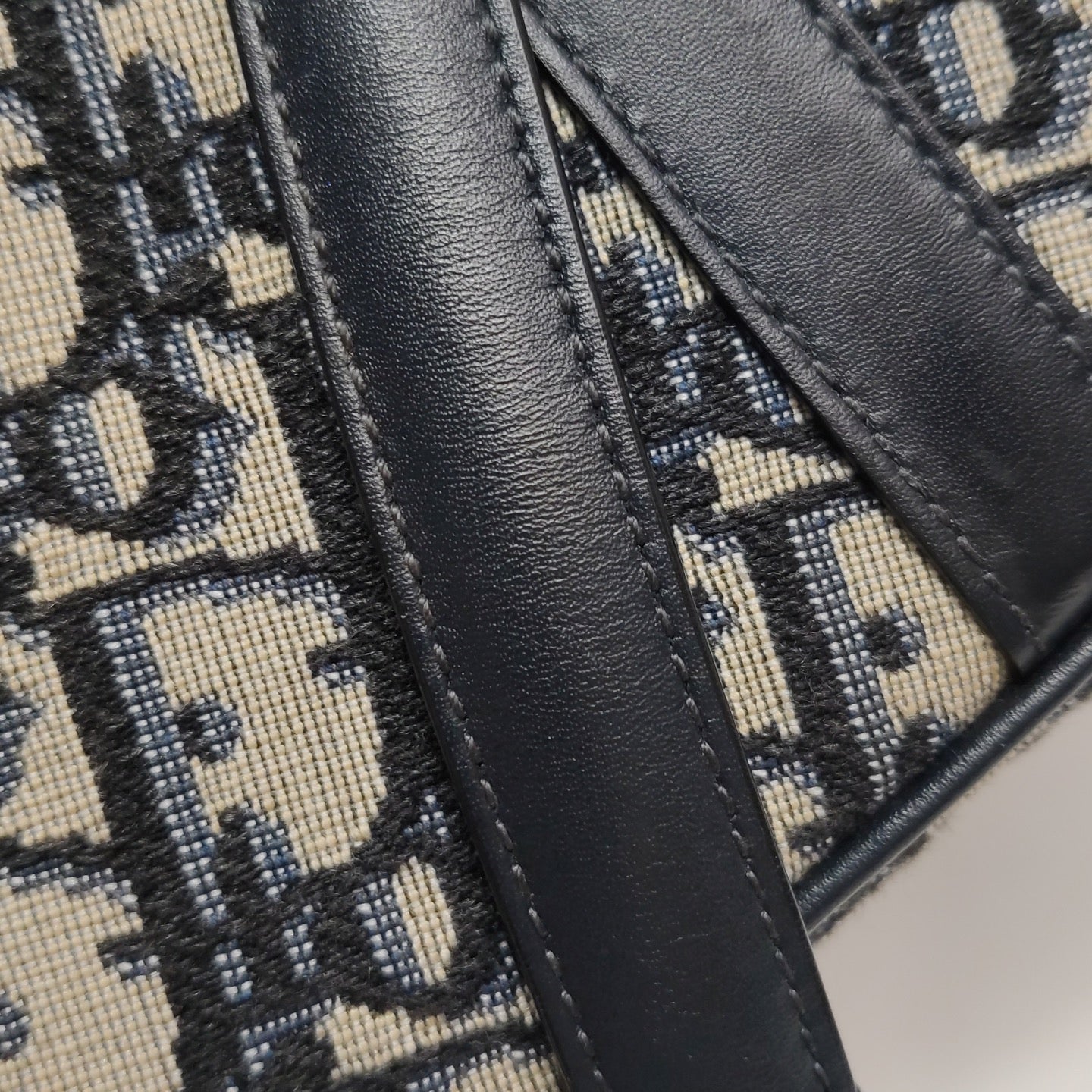 Dior - Saddle - Cloth - Blue - (small)