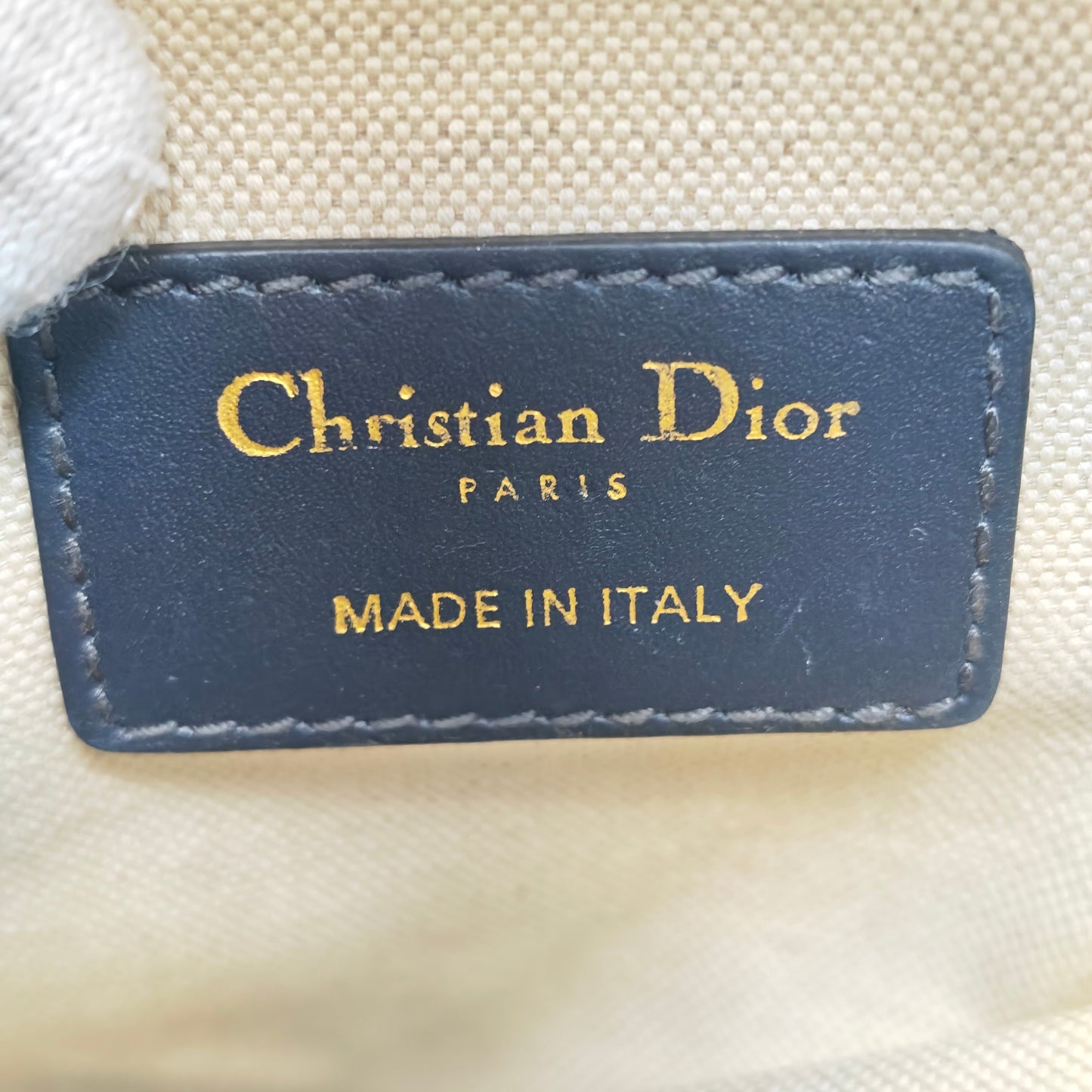 Dior - Saddle - Cloth - Blue - (small)