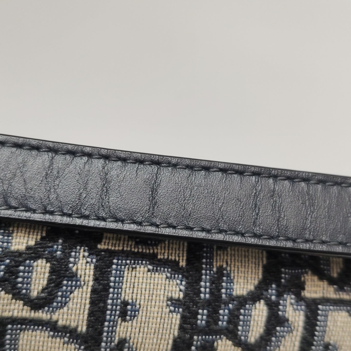 Dior - Saddle - Cloth - Blue - (small)