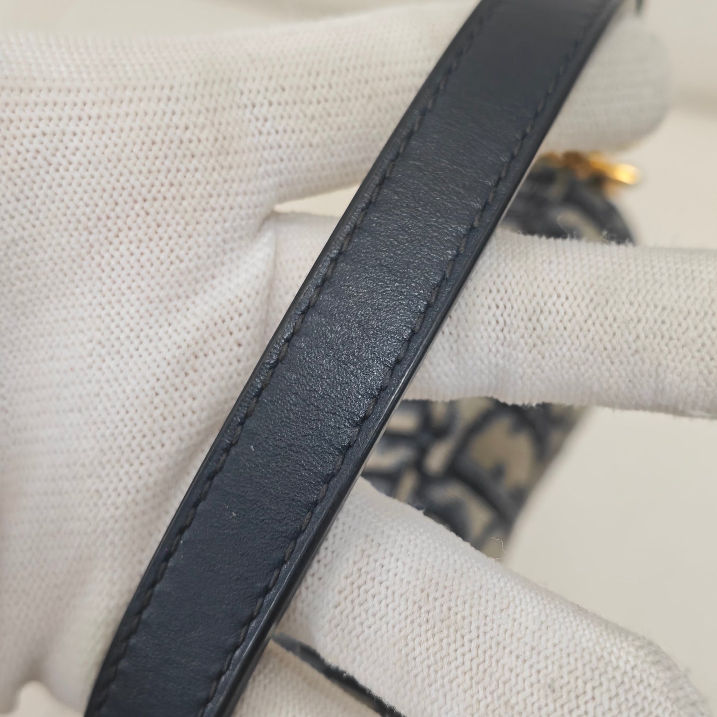 Dior - Saddle - Cloth - Blue - (small)