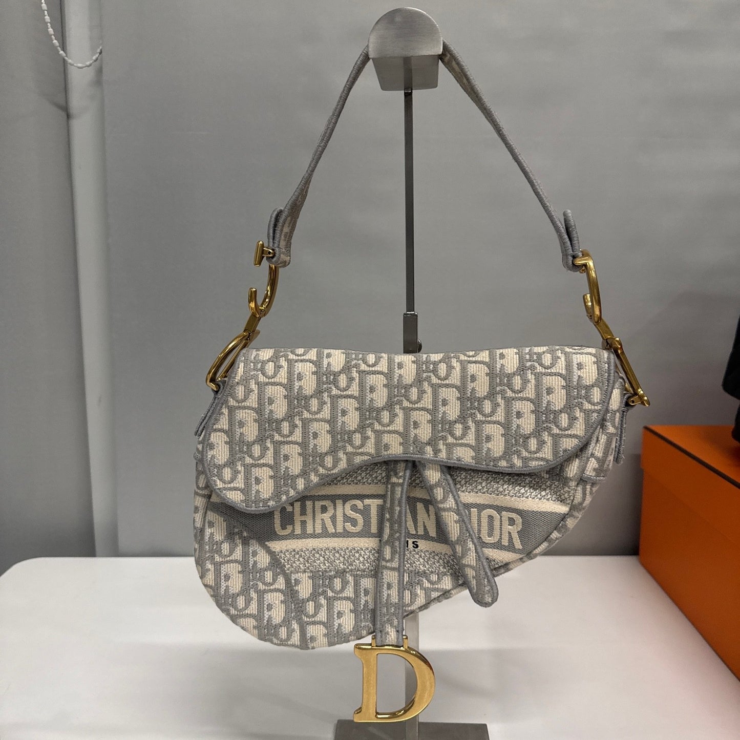 Dior - Saddle - Cloth - Grey - (medium)
