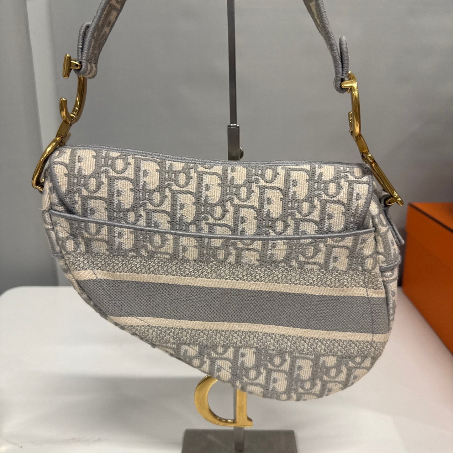 Dior - Saddle - Cloth - Grey - (medium)