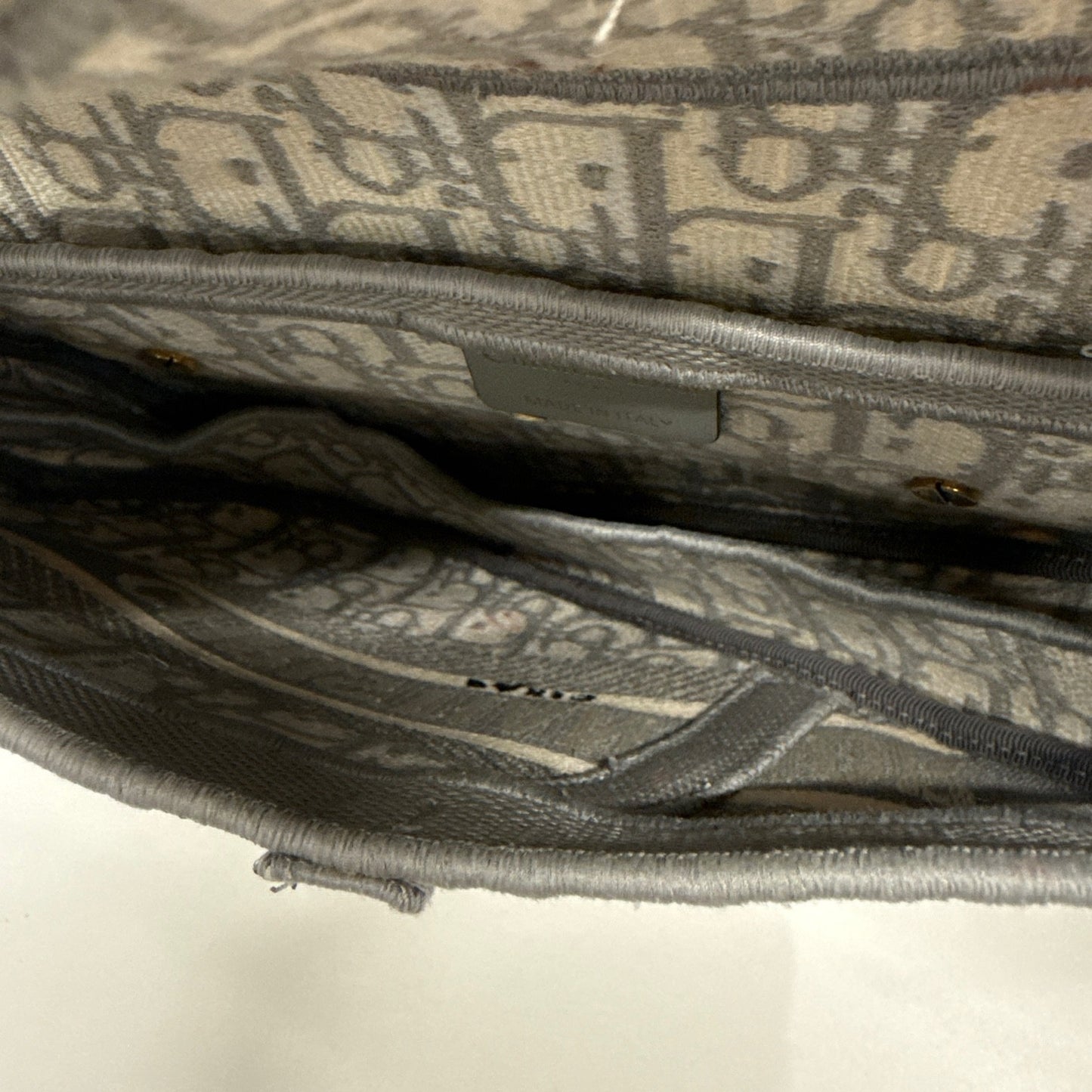 Dior - Saddle - Cloth - Grey - (medium)