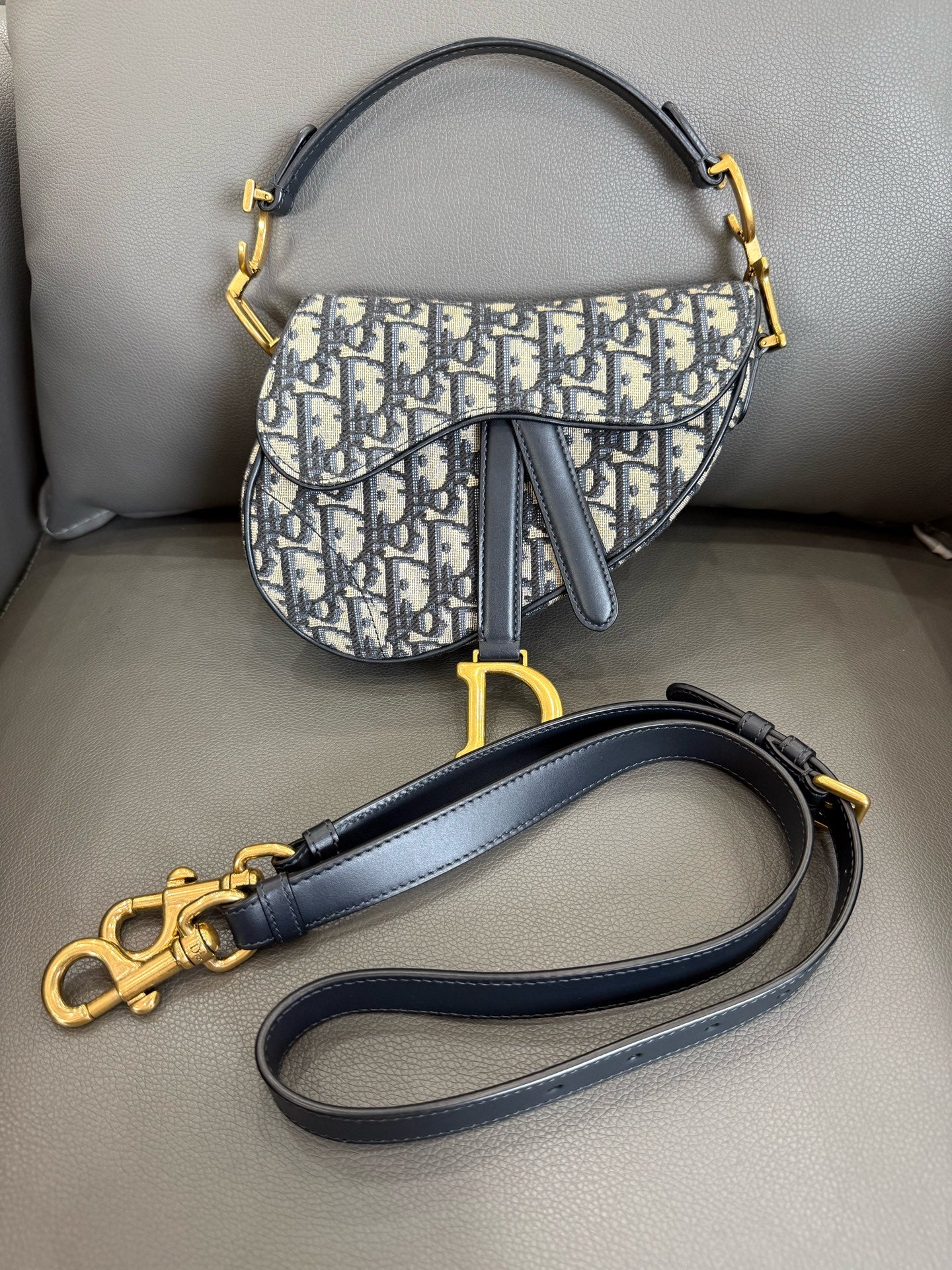 Dior - Saddle - Cloth - Multicolour - (small)