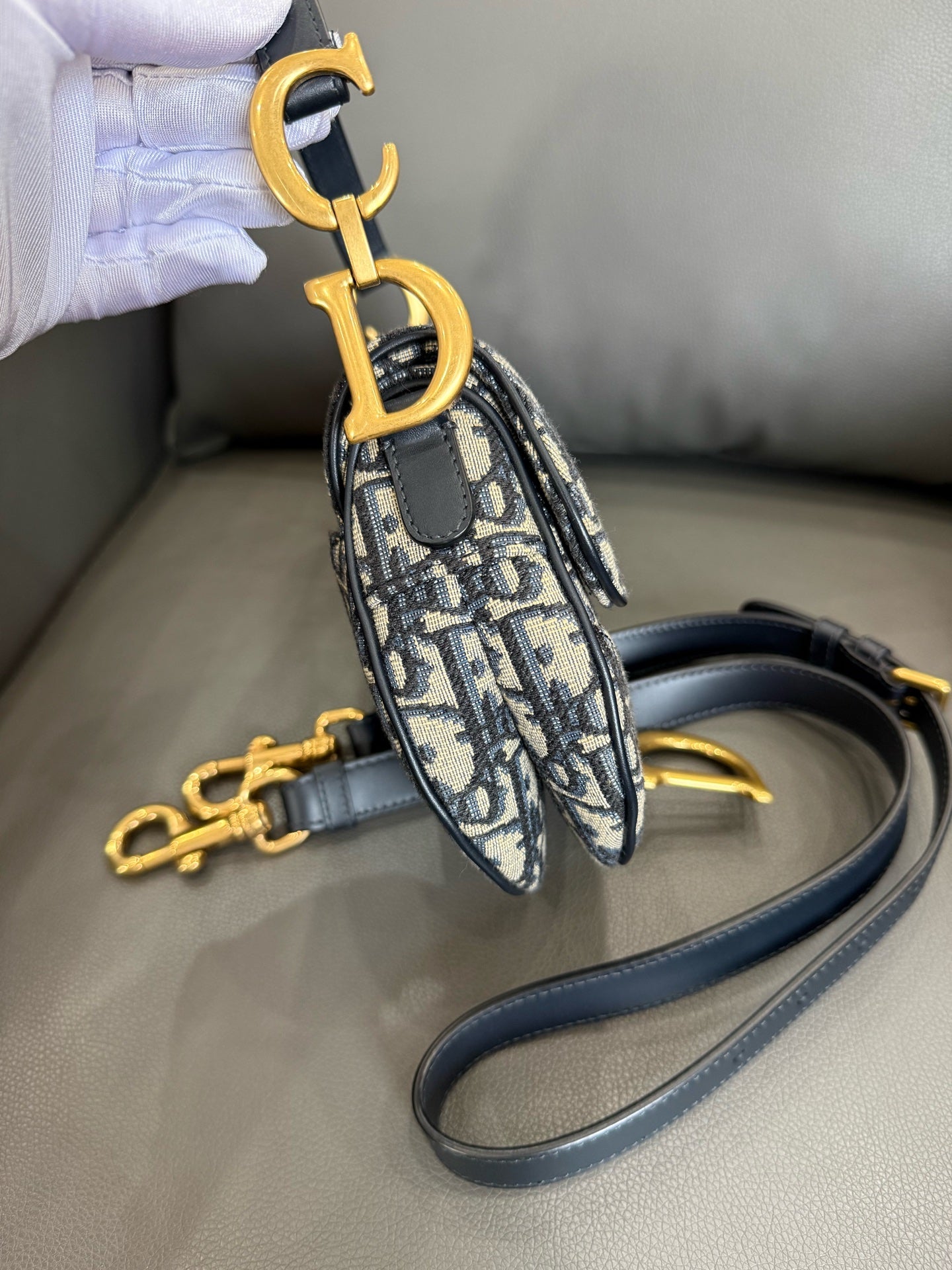 Dior - Saddle - Cloth - Multicolour - (small)