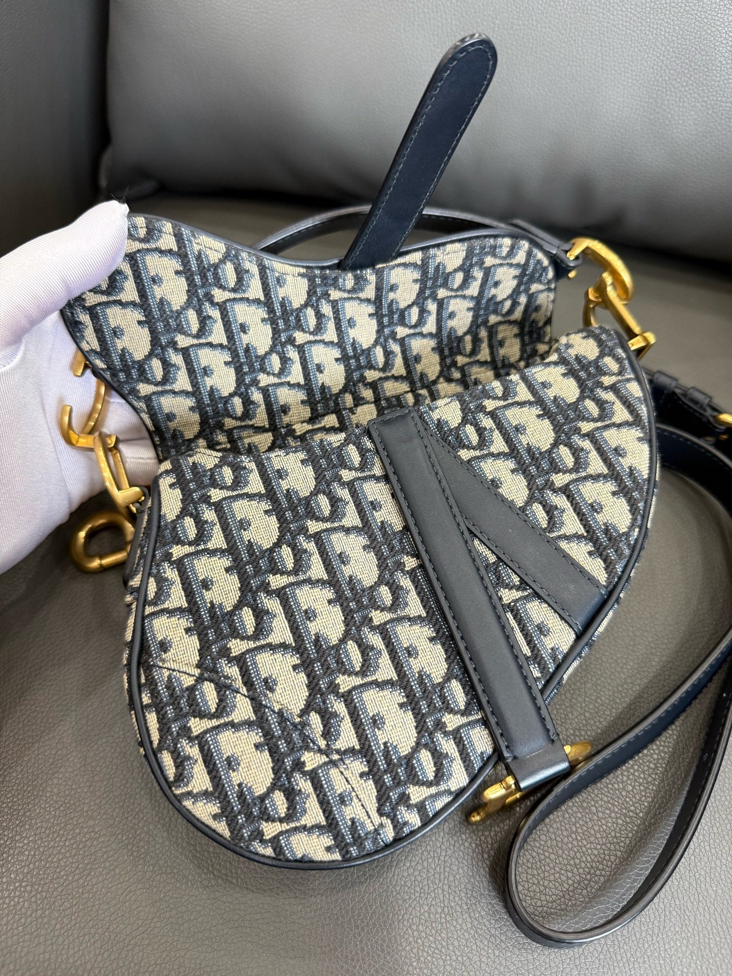 Dior - Saddle - Cloth - Multicolour - (small)